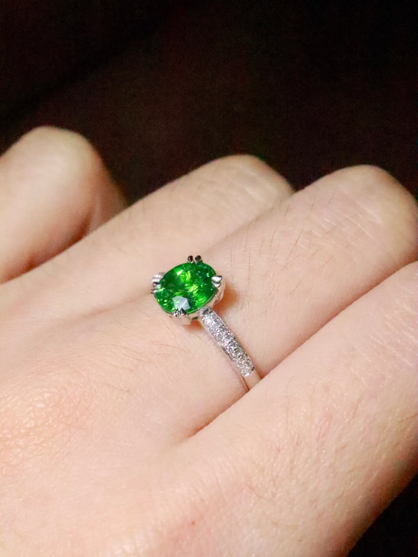 18K Tsavorite Ring - 5