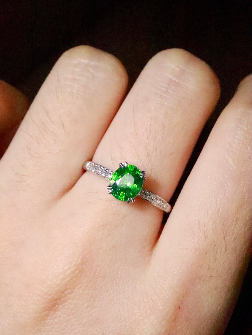 18K Tsavorite Ring - 6