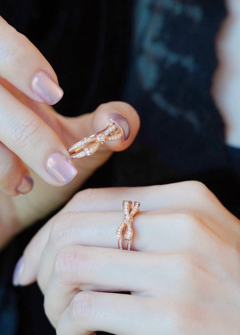 18K Gold Diamond Ring - 3