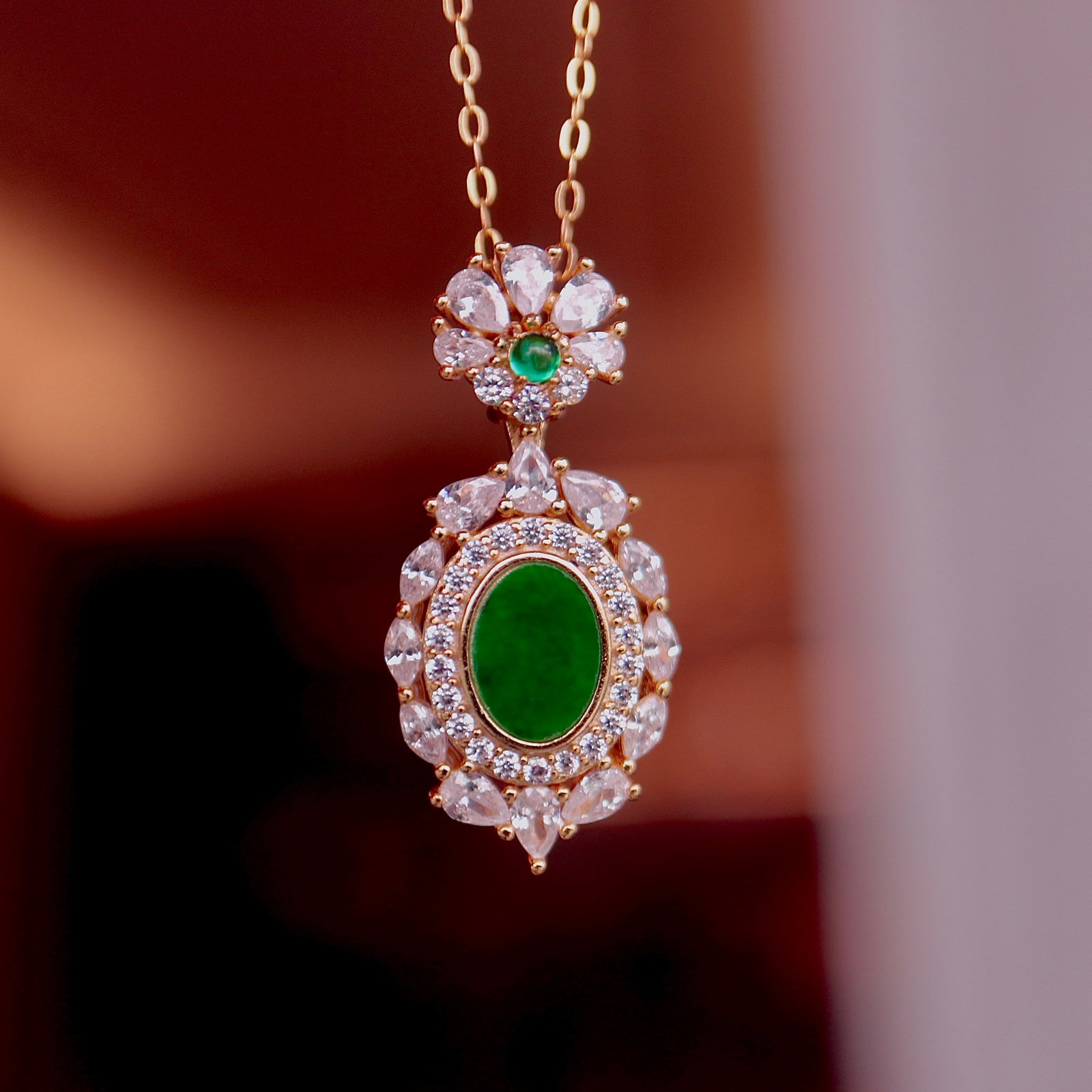 S925 Silver Natural Jadeite Pendant: This pendant is meticulously crafted from natural jadeite, showcasing an elegant egg shape. The full green jadeite, set in S925 silver, exudes noble quality. Perfect for jewelry enthusiasts who seek