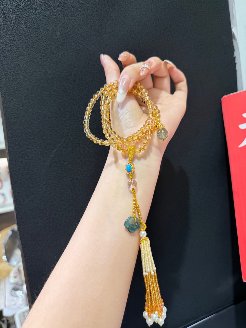 Citrine Multi-Gem Necklace - 2