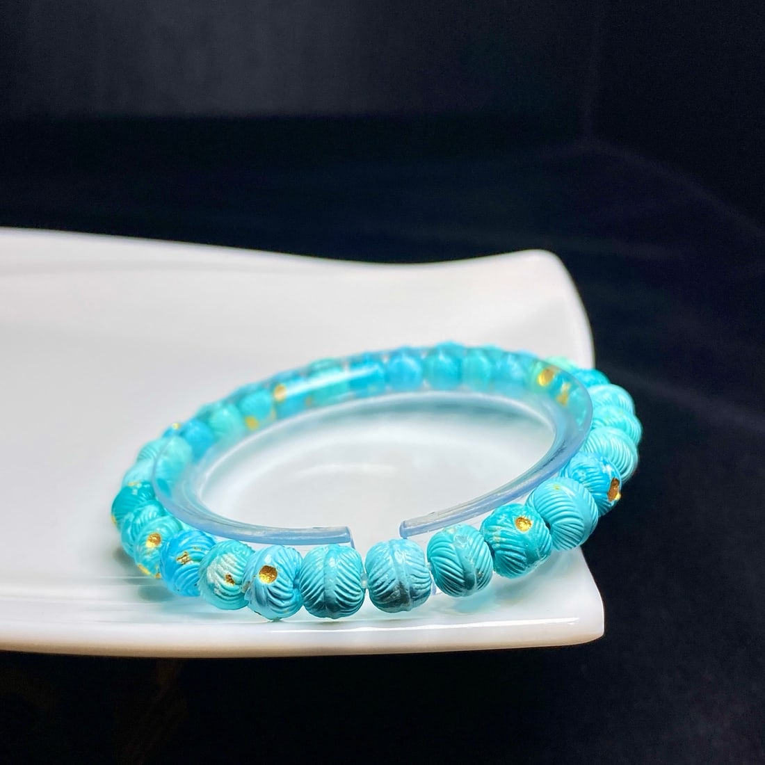 Natural Turquoise Bracelet 8mm - 5