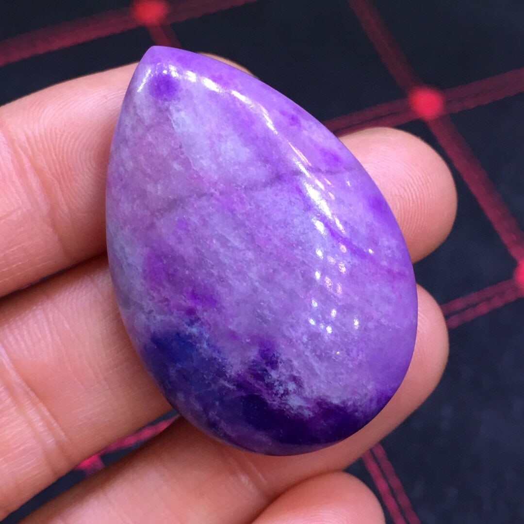 Sugilite Waterdrop Pendant - 4
