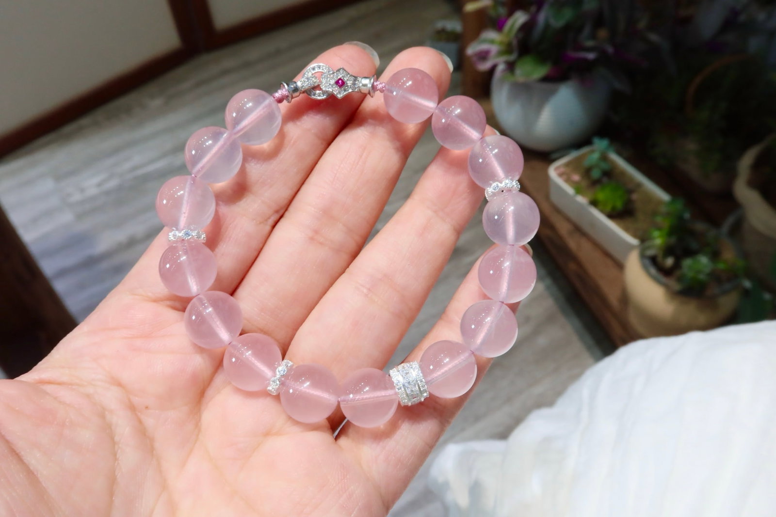 Natural Rose Quartz Set - 6