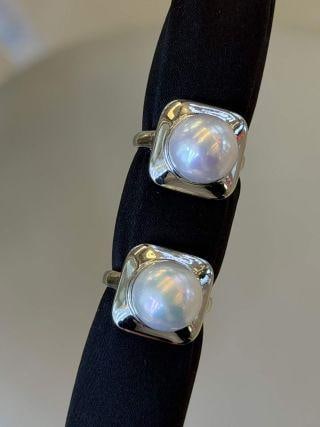 Sterling Silver Edison Pearl Ring - 3