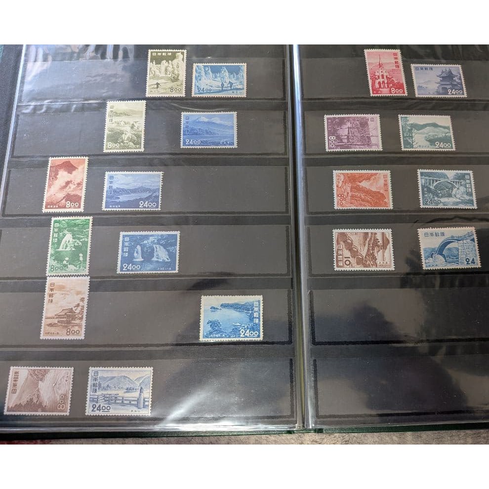 Unused Stamp Collection: Colorful Travel Stamps, Denominated in Cents: Stamp Type: Unused Stamps, Used Stamps Color: Multicolor Design: Landscape, Historical Architecture Condition: Good