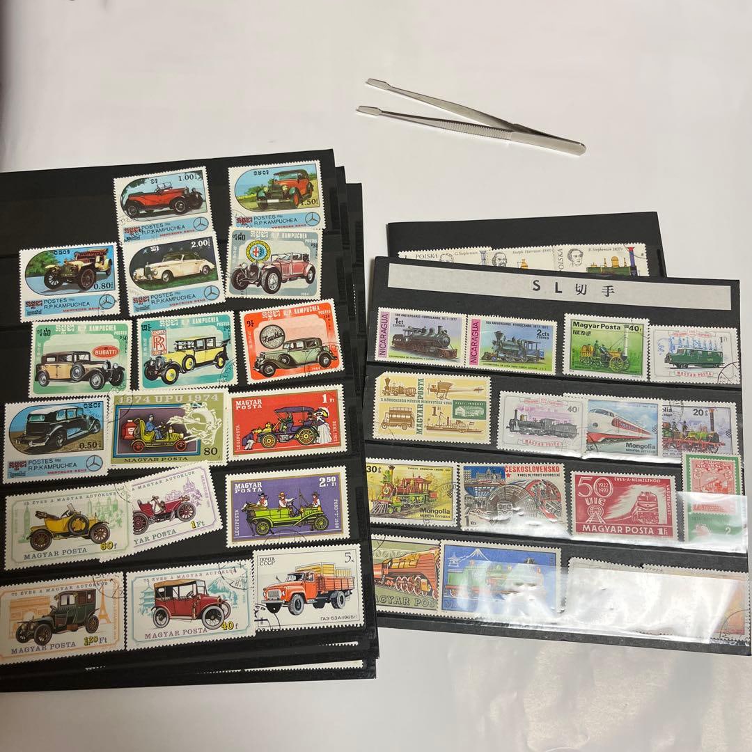 Automobile-Themed Stamp Series: A set of stamps themed around cars from Hungary, Bulgaria, and Mongolia. It is ideal for collectors and also recommended for use in crafts, collages, and scrapbooking. Theme: Cars Country: Hungary