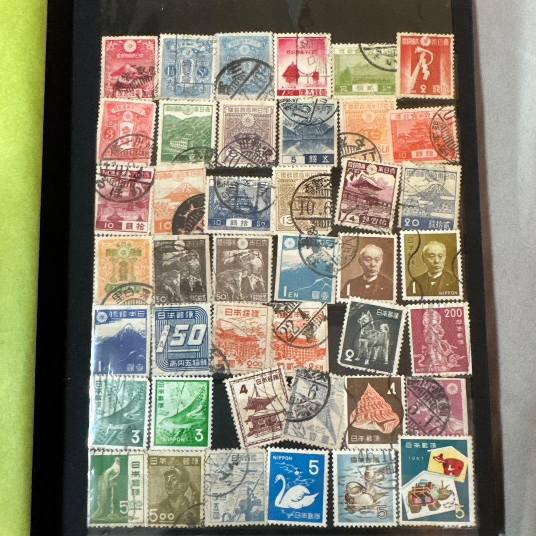 Collection of Old Japanese Stamps, Approximately 150 Pieces. (1 of 6)