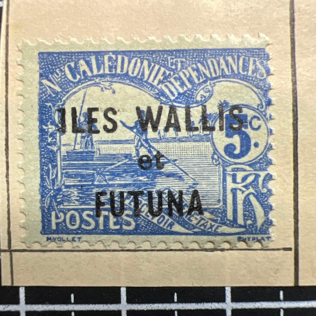 A stamp issued in 1920 from the Wallis and Futuna Islands (1 of 1)