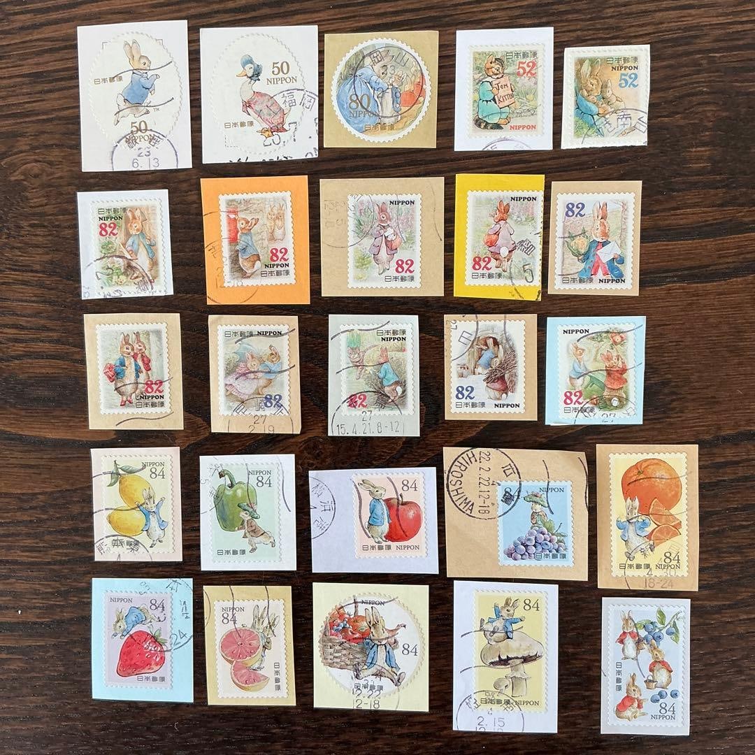 Peter Rabbit Stamps (25 pieces) (1 of 1)