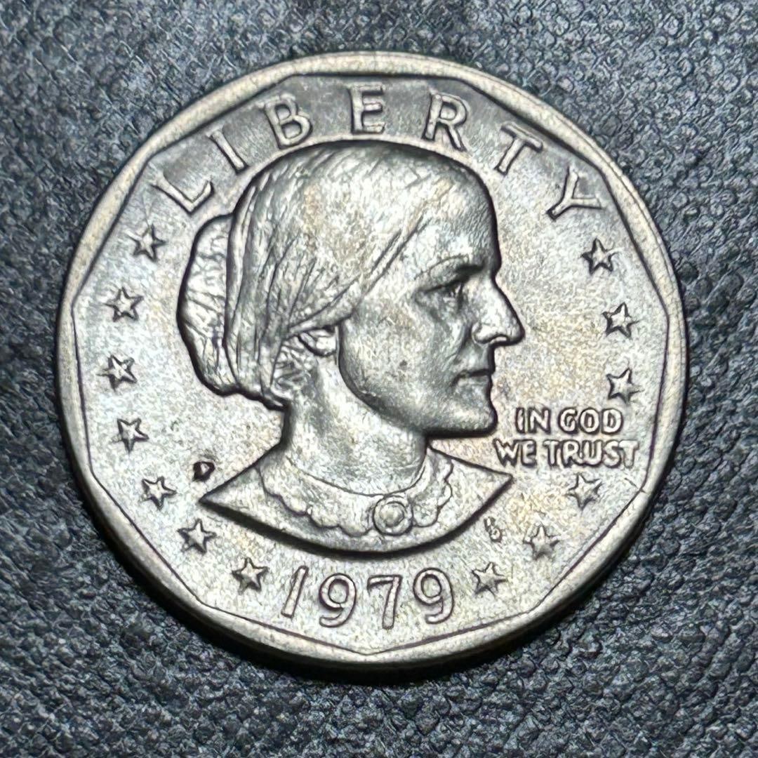 United States Anthony One Dollar Coin 1979 Foreign Coin 1 Dollar (1 of 3)