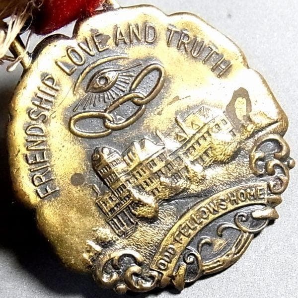 94th Anniversary Ribbon Badge of the American Antique Collectors' Society, 1913 (1 of 17)
