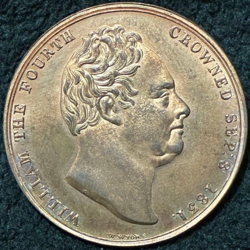 1831 William IV Coronation Medal - Mint Condition (1 of 11)