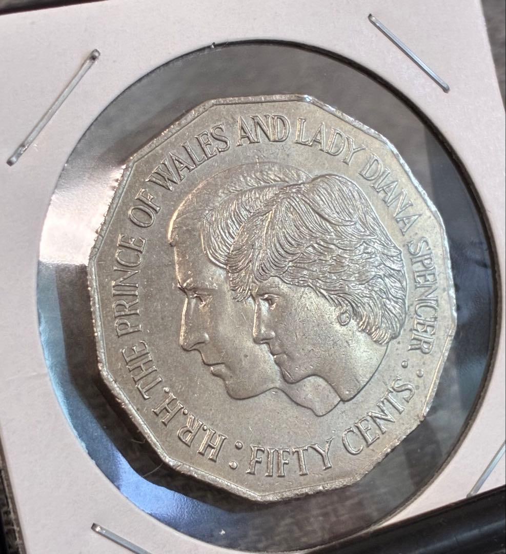 Australian Commemorative Coin: Princess Diana's Wedding, 1981 - 2