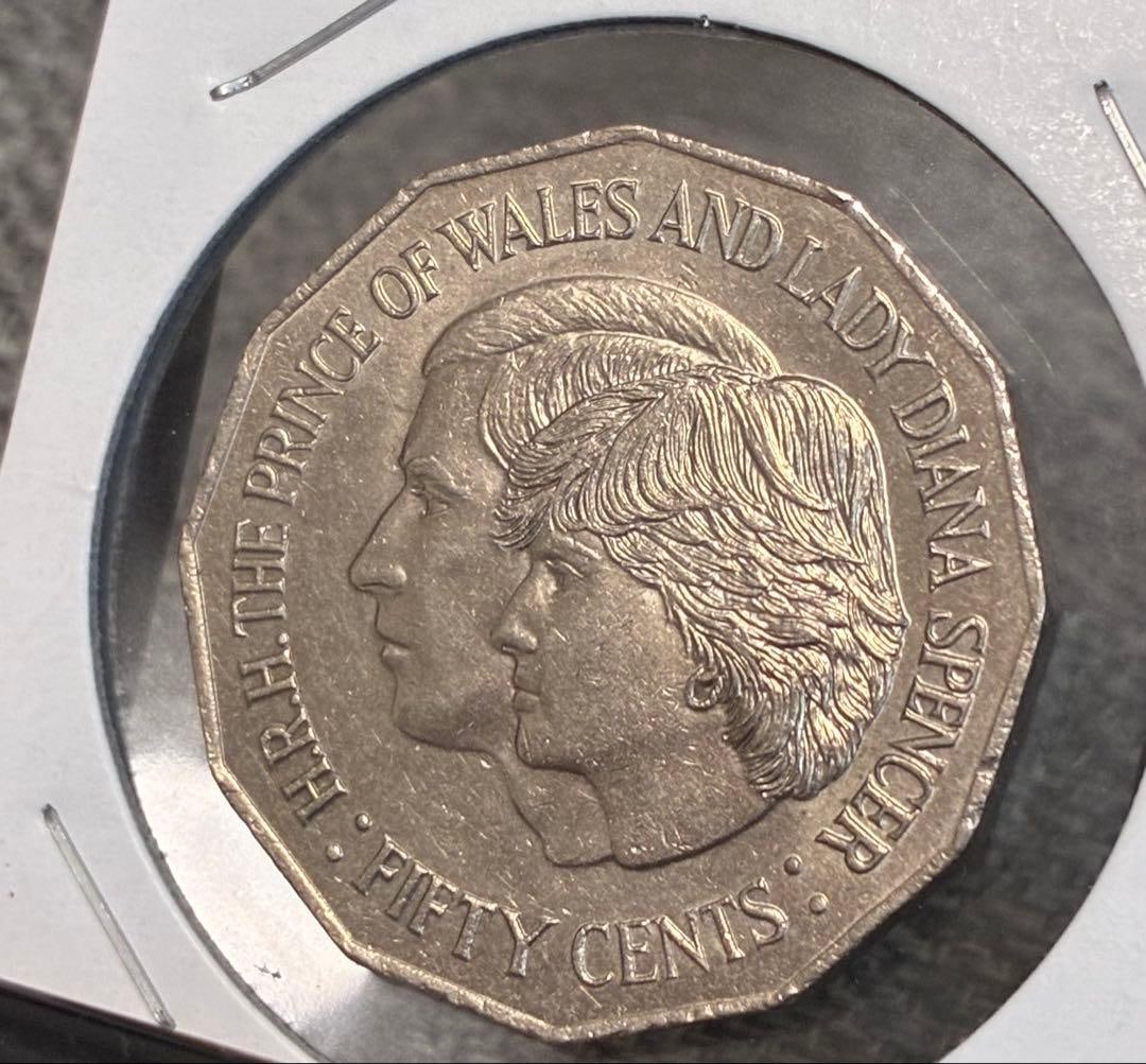 Australian Commemorative Coin: Princess Diana's Wedding, 1981 - 3