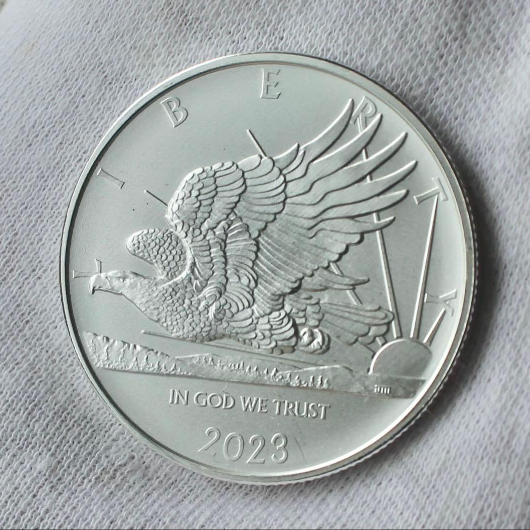 2023 Samoa Eagle Silver Coin, American Collection Series, 1 Ounce (1 of 4)