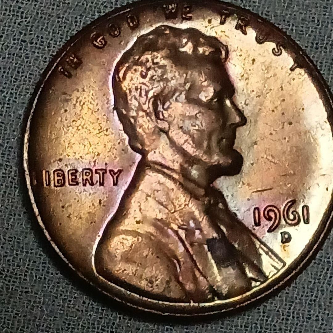 1961 Lincoln Cent, Denver Mint (1 of 5)