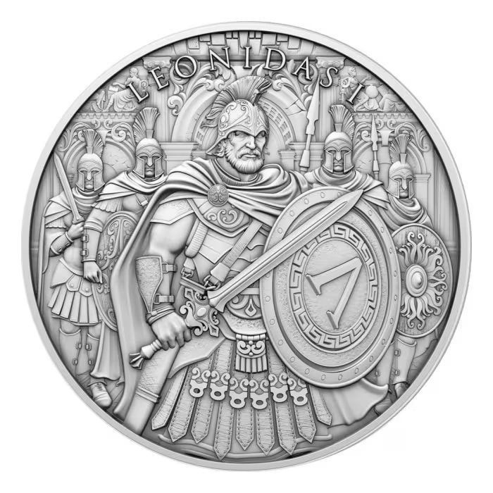 Includes warranty card and protective case / (Brand New) USA "Legendary Warriors Series - Leonidas" (1 of 3)