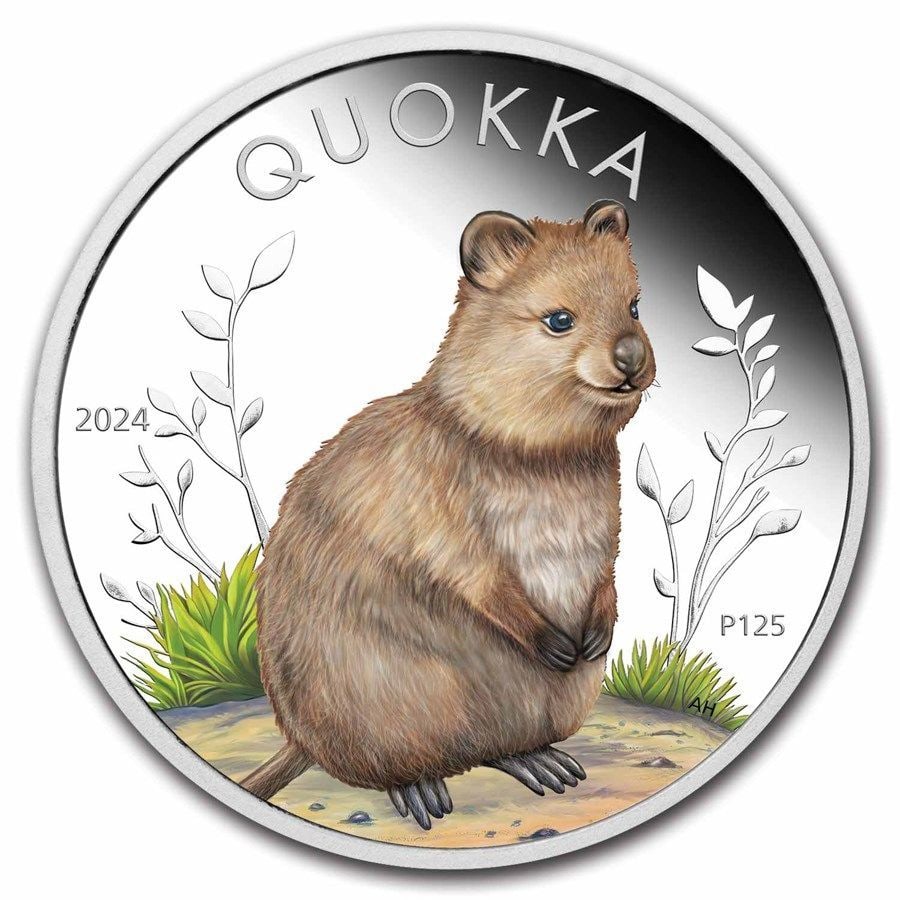 Accompanied by a Certificate of Authenticity and Protective Case/2024 (Brand New) Australia "Quokka" (1 of 5)