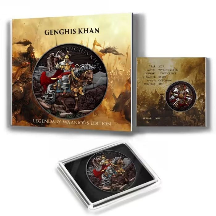 Includes warranty card and protective case (Brand New) United States "Legendary Warriors Series - (1 of 4)