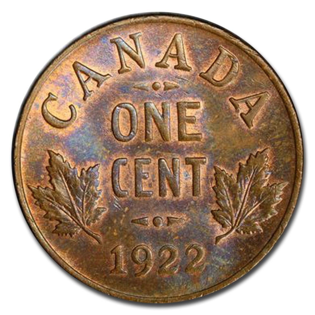 1922 Canada George V Cent, PCGS Graded MS-64 (1 of 2)