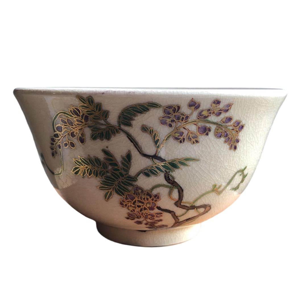 Satsuma-yaki chawan (1 of 6)