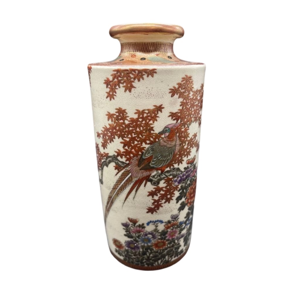 Satsuma-yaki Vase, Antiques and Artworks (1 of 11)