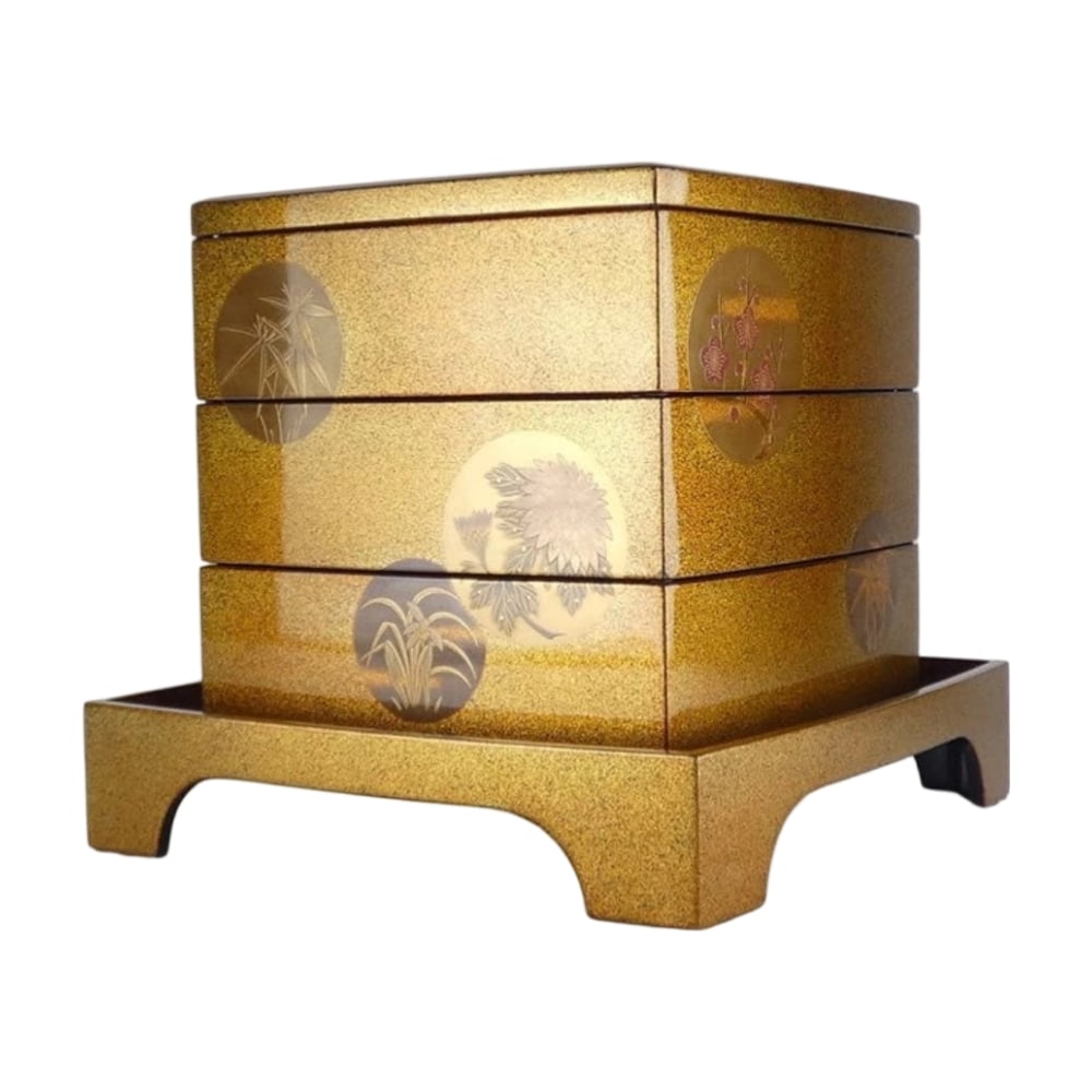 Nashimon Wajima Lacquerware Bento Box (1 of 14)