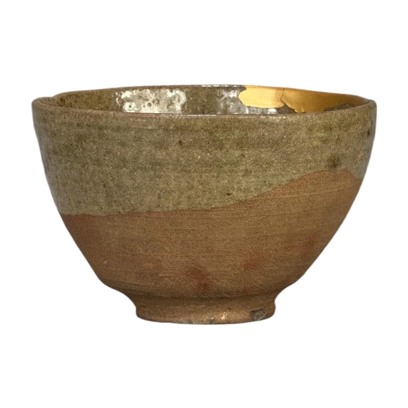 Tea Ceremony Implements: Karatsu Ware, Karatsu Chawan, Antique Chawan, Ko-Chawan, Kintsugi (Gold (1 of 20)