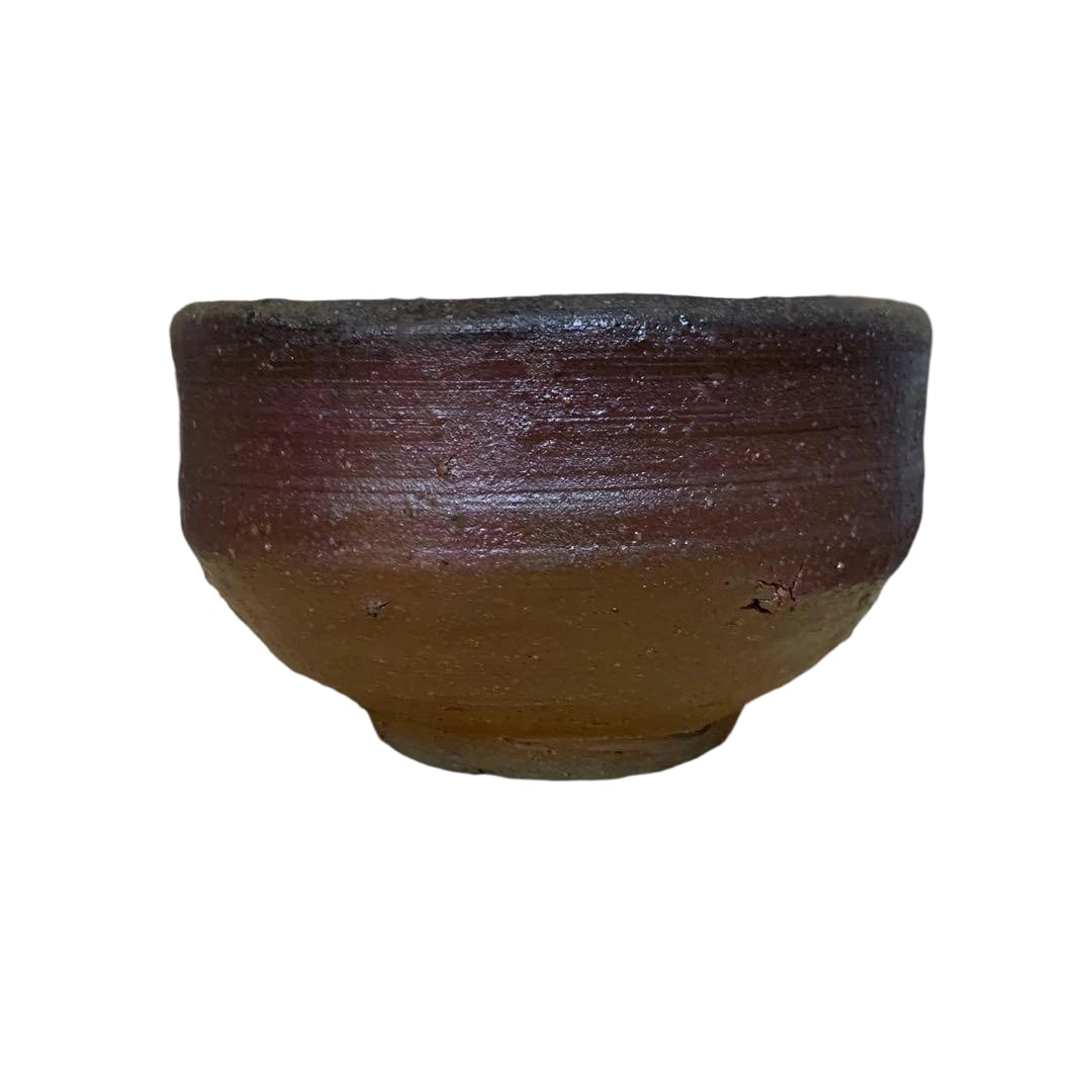 Bizen Ware, Living National Treasure, Fujiwara Kei, Tea Bowl, Matcha Bowl (1 of 18)