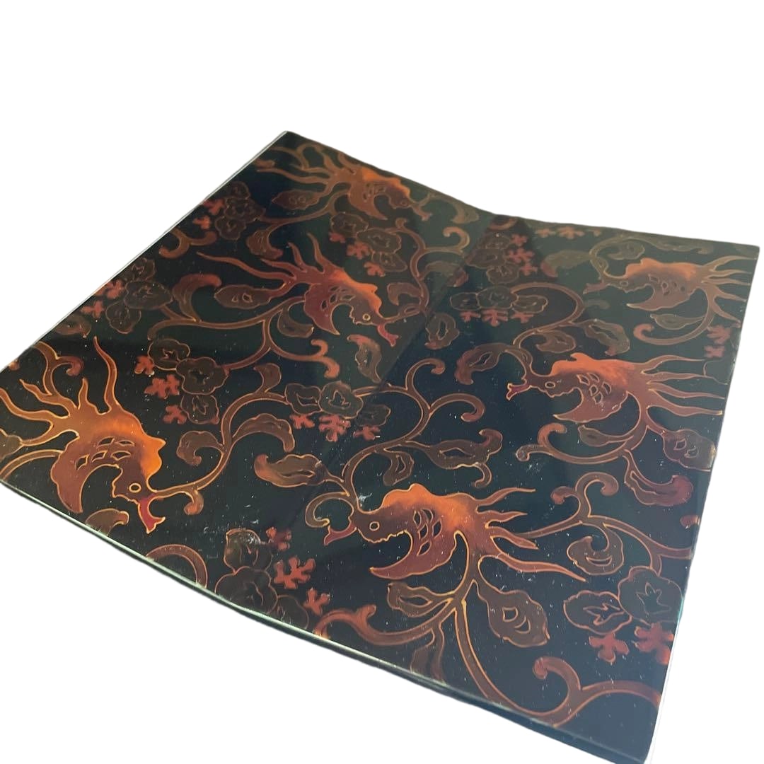 Lacquerware Writing Box with Dragon Motif (1 of 7)
