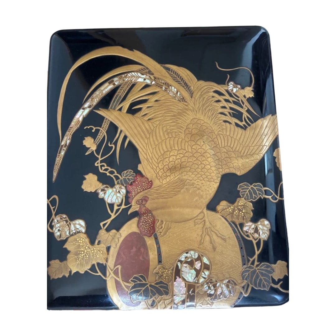 Ogata Korin raden saiku maki-e go-bako (1 of 4)