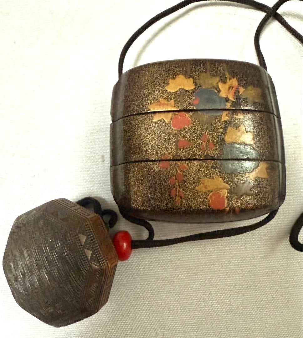 Inro with Netsuke - 2