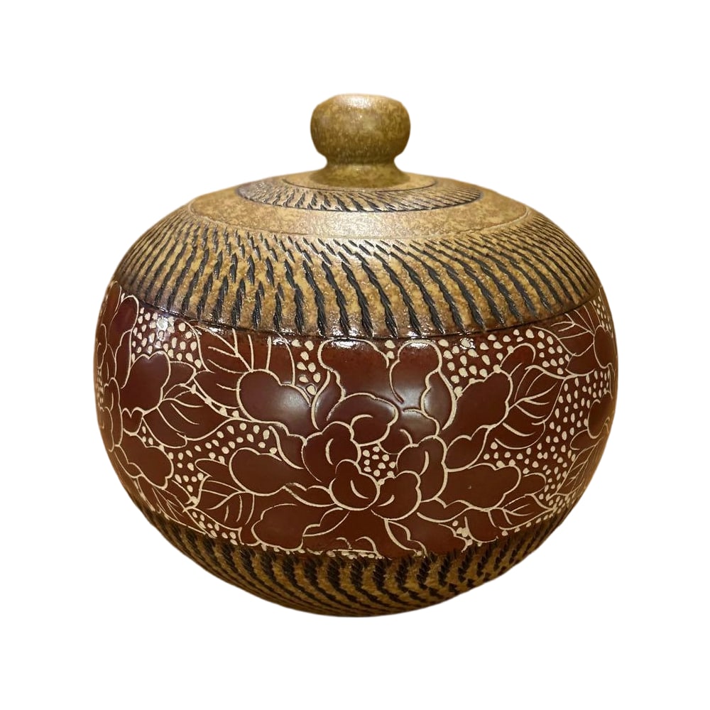 Teapot with Tobikanna Carved Decoration (1 of 20)