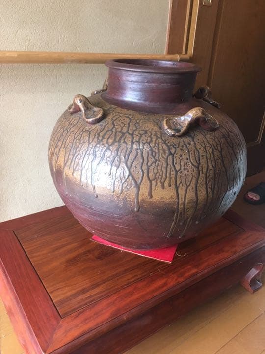 Large Jar, Bizen Ware - 9