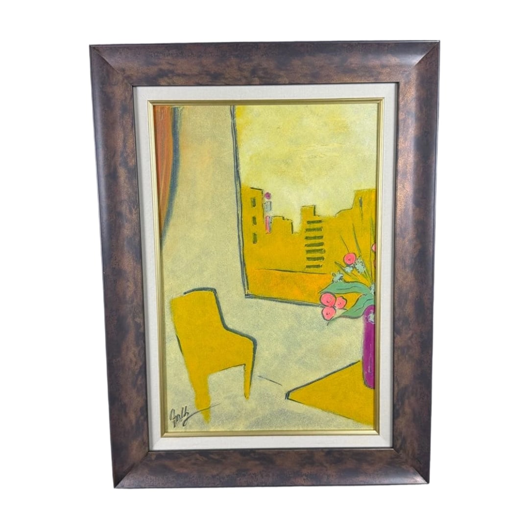 Antoine Henri "Festival Day" Original Oil Painting (1 of 7)