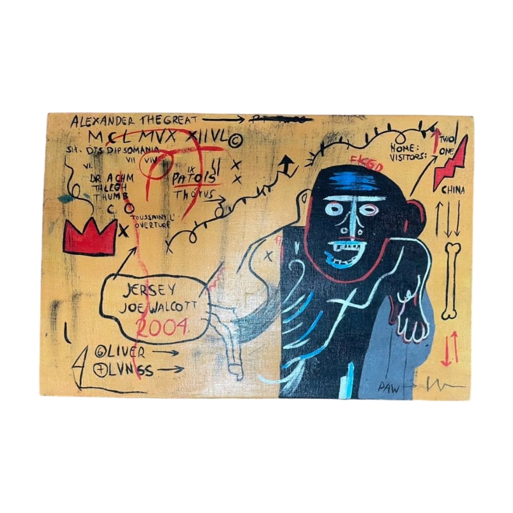Basquiat Jean-Michel Basquiat Oil Painting (1 of 6)