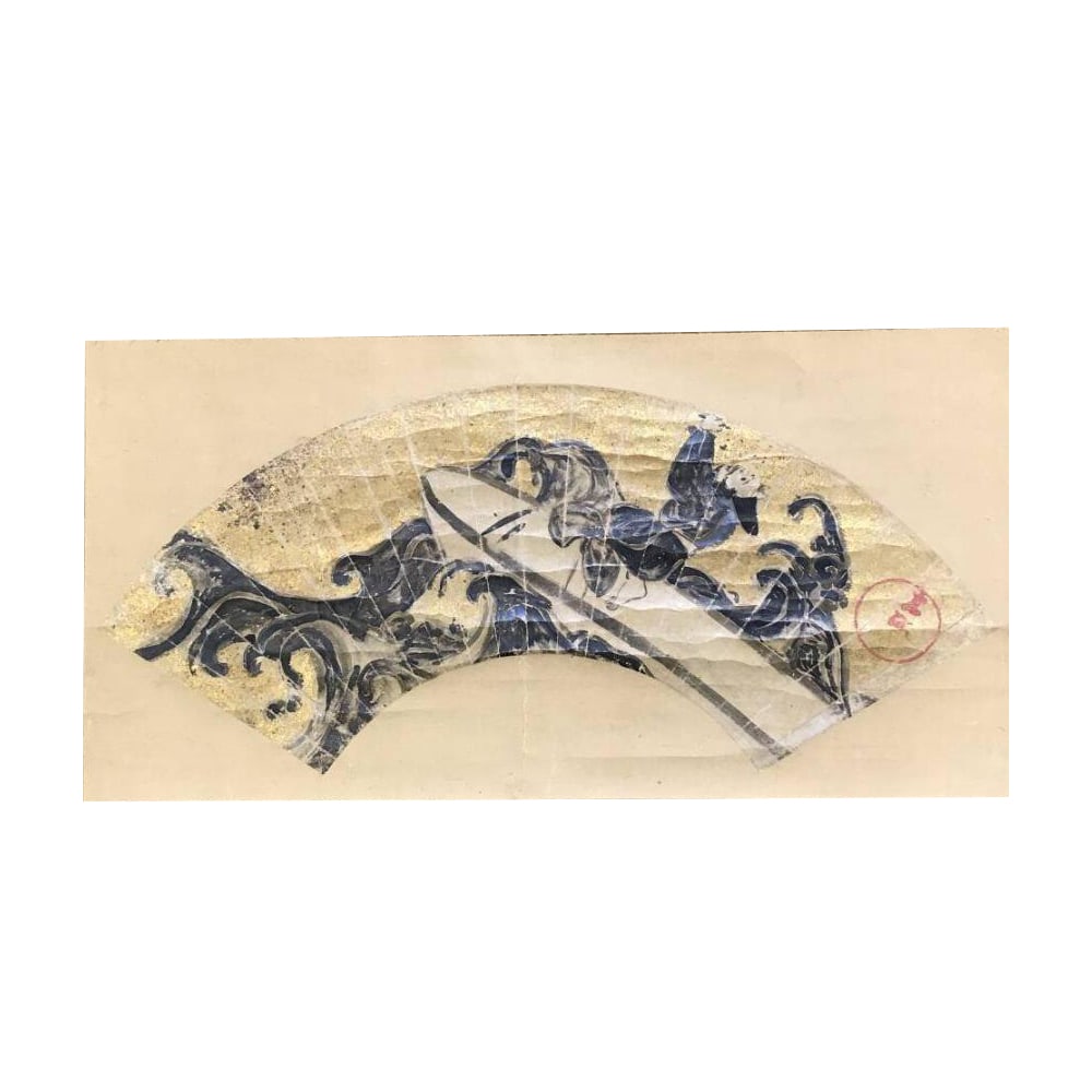 Ogata Korin "Boat and Figures" Hanging Scroll, Horizontal Format: Ogata Korin "Boat and Figures" Hanging Scroll, Horizontal FormatDescription Ogata Korin A painter and craftsman of the mid-Edo period From Kyoto His given name was Koretomi, commonly known as Ichinojo