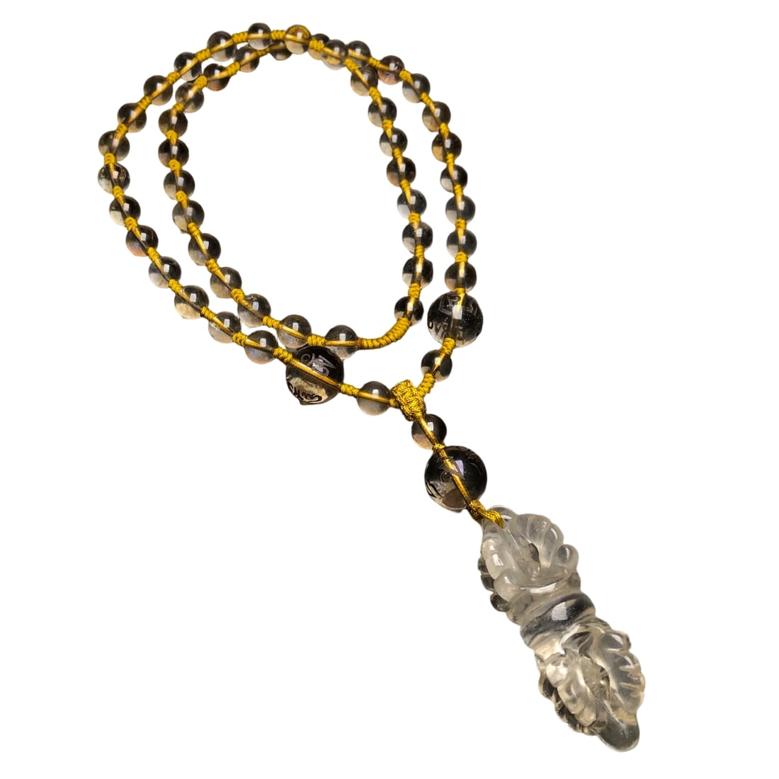 Tibetan Crystal Vajra Necklace (1 of 10)