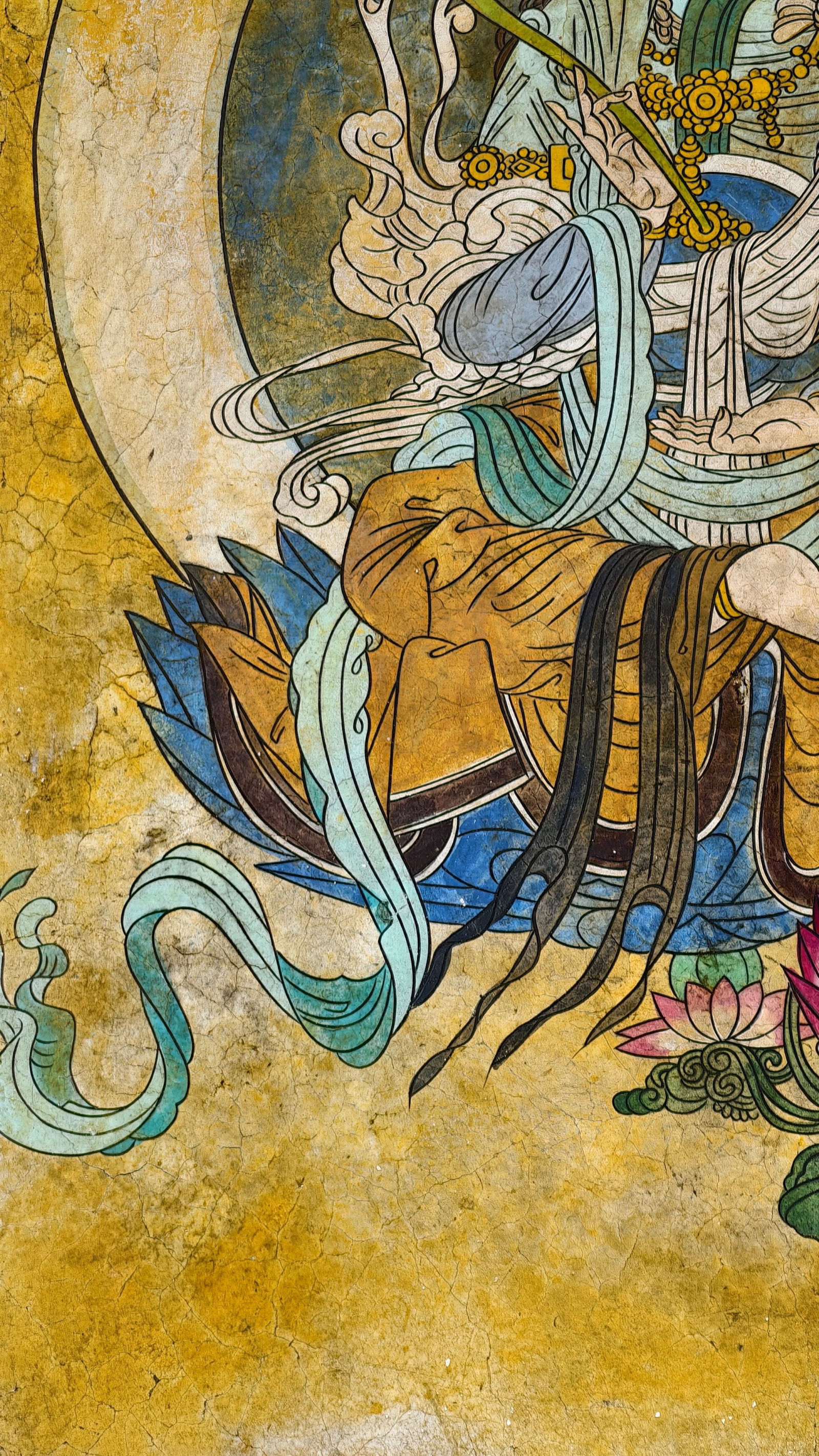 Wall Mural with Figure Pattern - 5