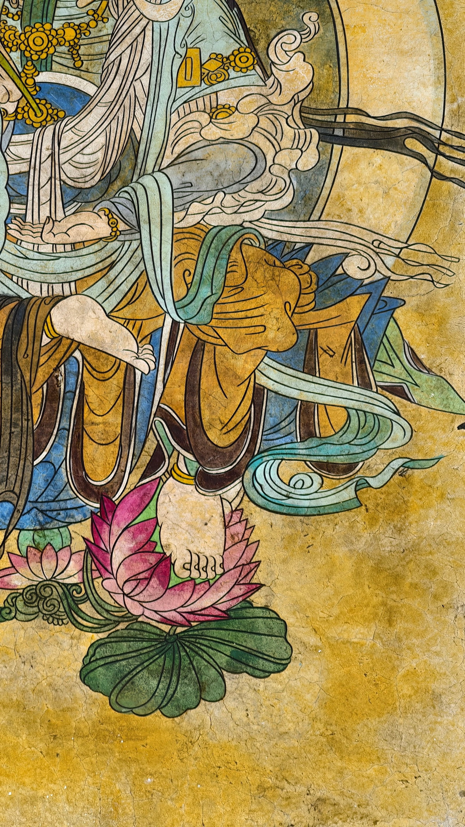 Wall Mural with Figure Pattern - 6
