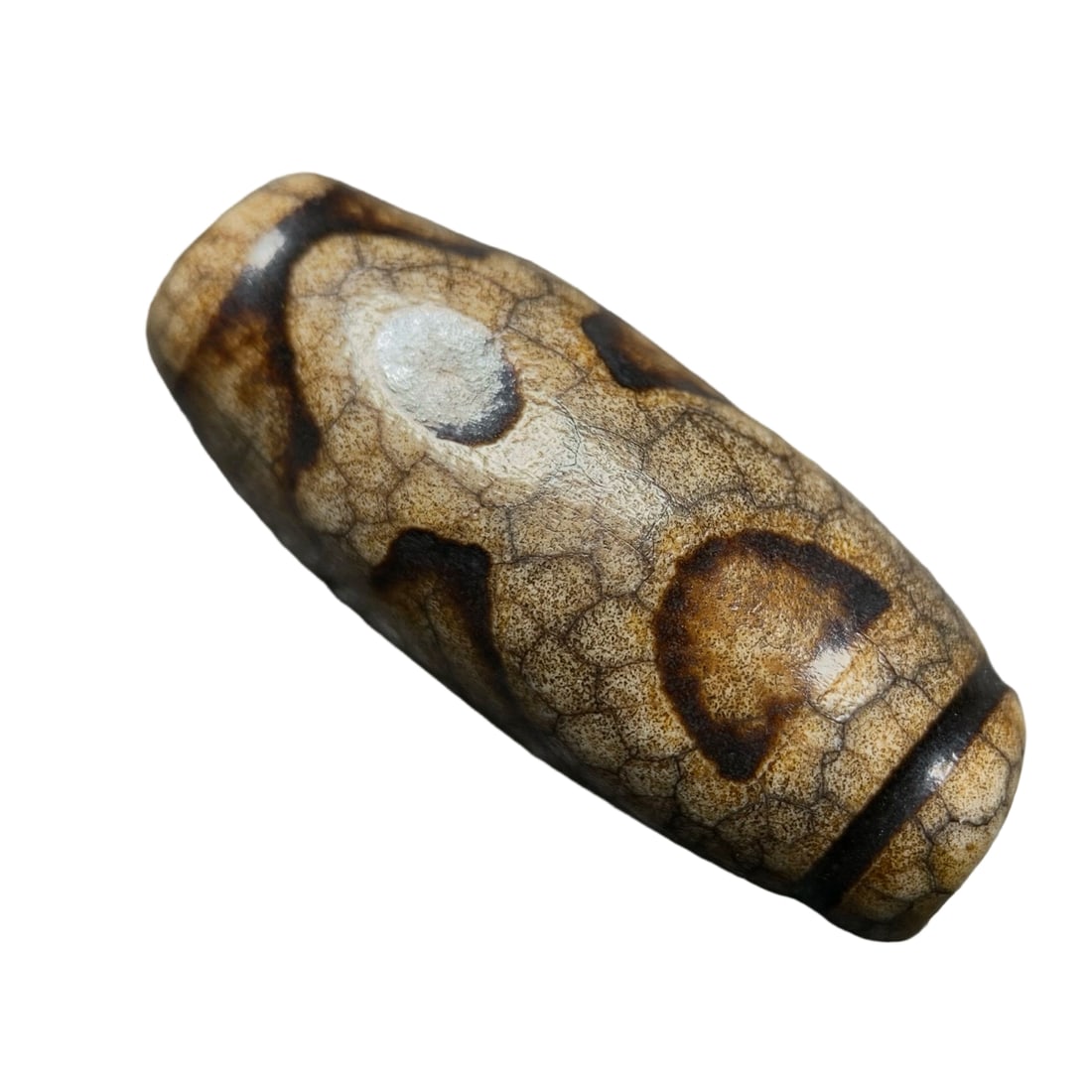 Tibetan Pure Fire Offering Nobleman Dzi Bead (1 of 10)