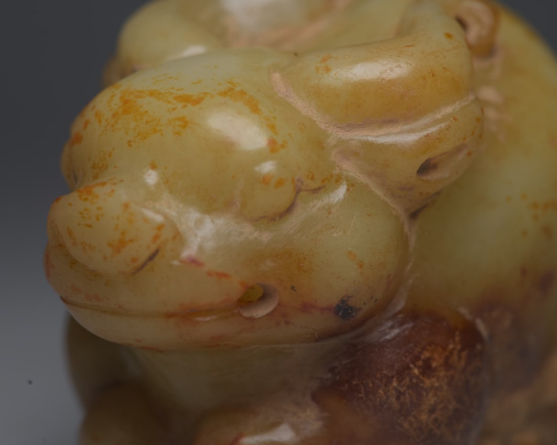 Hetian Ancient Jade Beast - 9
