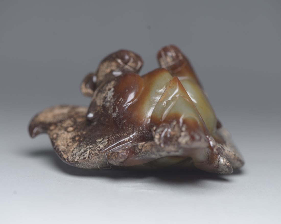 Hetian Ancient Jade Eagle Deity - 6