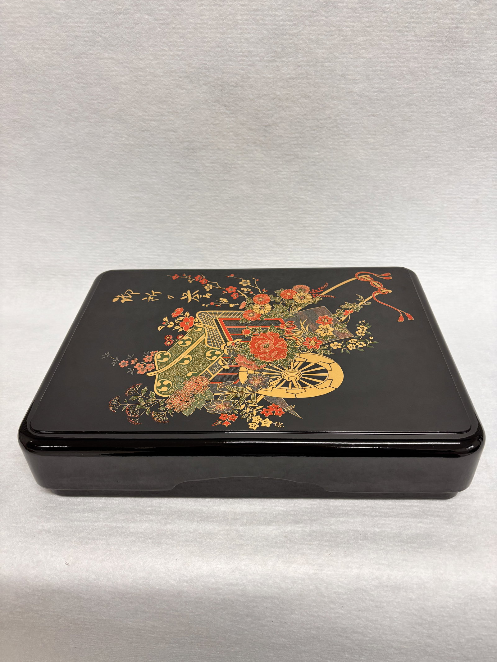 Japanese lacquerware box - 5