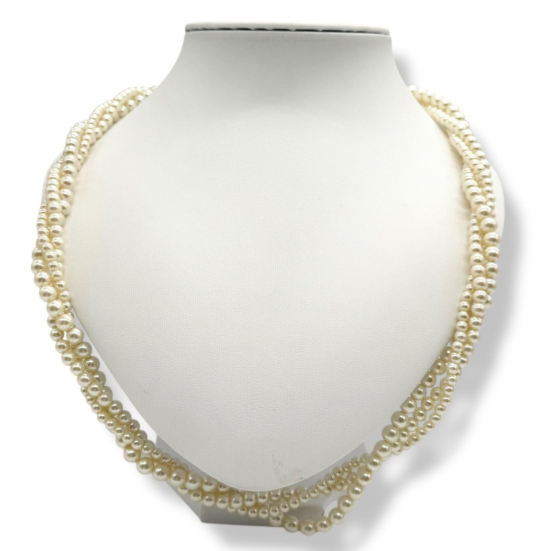 Second-hand - Pearl necklace 6.0mm-4.0mm/65cm (1 of 10)