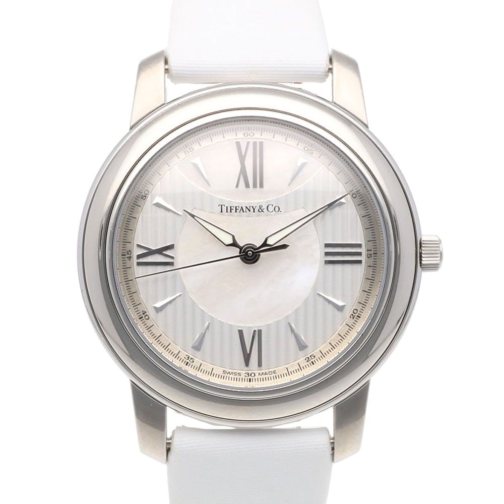 Pre-owned - Tiffany Mark Men's Watch Stainless Steel Quartz Movement: Brand: Tiffany & Co. Type: 50M White Shell Target: Men Color: Silver/White Series: Mark Season: Suitable for all seasons Weight: Approximately 45.9 grams Place of Origin: Switzerland Dimensions: Case 