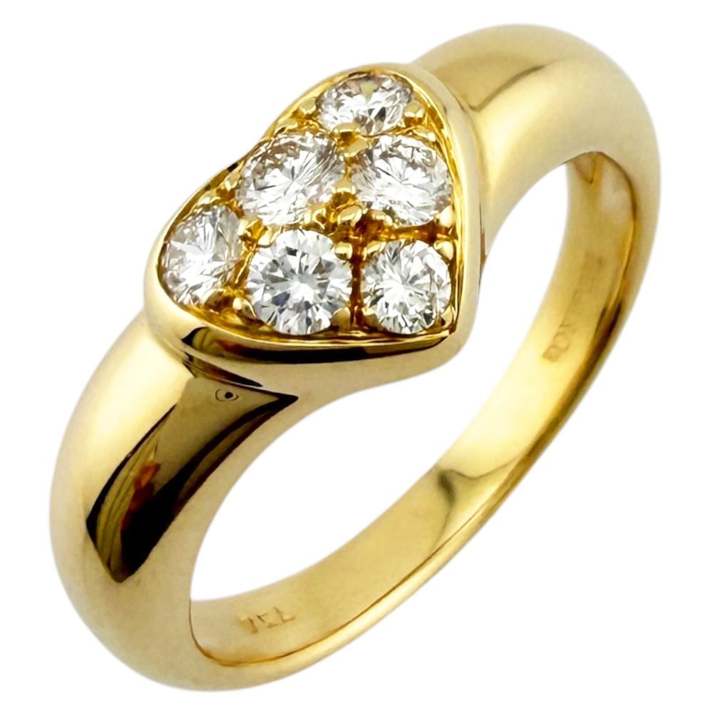 Second-hand - Tiffany Friendship Ring, Ring Size 12, 18K Yellow Gold, Diamond, Women's TIFFANY&Co.: Brand: Tiffany & Co. Target: Women Color: Gold Series: Friendship Season: Suitable for all seasons Weight: Approximately 4.1 grams Country of Origin: United States Gemstone: Diamond Size: 12