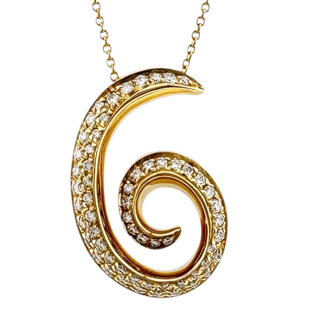Pre-owned - Franck Muller Talisman No.6 Necklace 18K Yellow Gold Diamond Ladies: Brand: Franck Muller Type: Digital "6" Target: Women Color: Gold Series: Talisman No.6 Season: Suitable for all seasons Weight: Approximately 16.2 grams Origin: Switzerland Gemstone: Diamonds Adjuster