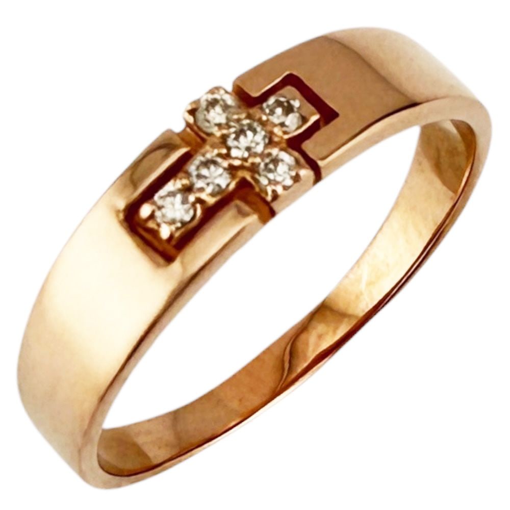 Second-hand - Ring size 9, 18K gold, K18 rose gold, diamonds, for women.: Color: Pink Gold Season: Suitable for all seasons Weight: Approximately 2.1 grams Origin: Japan Diamond Weight: Approximately 0.05 carats Size: Size 9 / Adjustable size (±2 sizes) Ring Width: Approxi